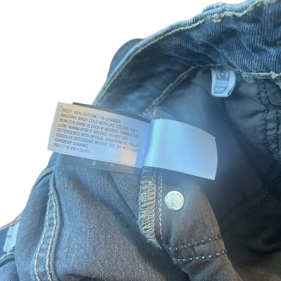 Women's NWT Universal Thread High Rise Denim Midi Skirt Black Wash Size 4 - Picture 6 of 6